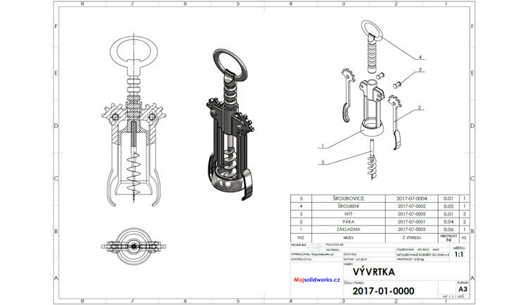 6-SolidWorks-vyvrtka-sestava-assembly