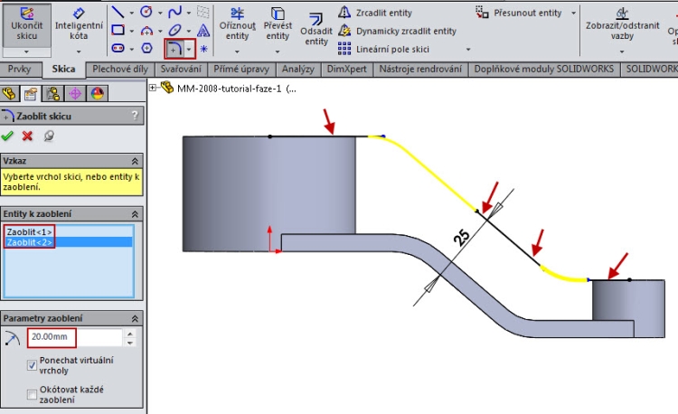 22-Model-Mania-SolidWorks-2009-postup-tutorial-navod
