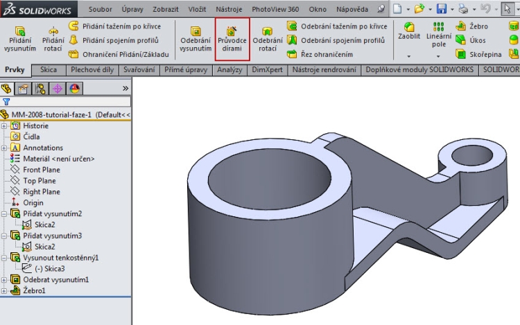25-Model-Mania-SolidWorks-2009-postup-tutorial-navod