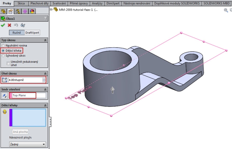 34-Model-Mania-SolidWorks-2009-postup-tutorial-navod
