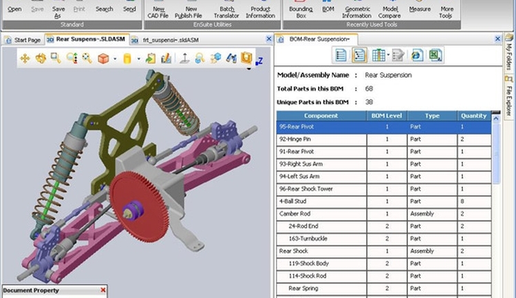 1-CCE-EnSuite-export-import-3D-data-viewer-prohlizec-konstrukter