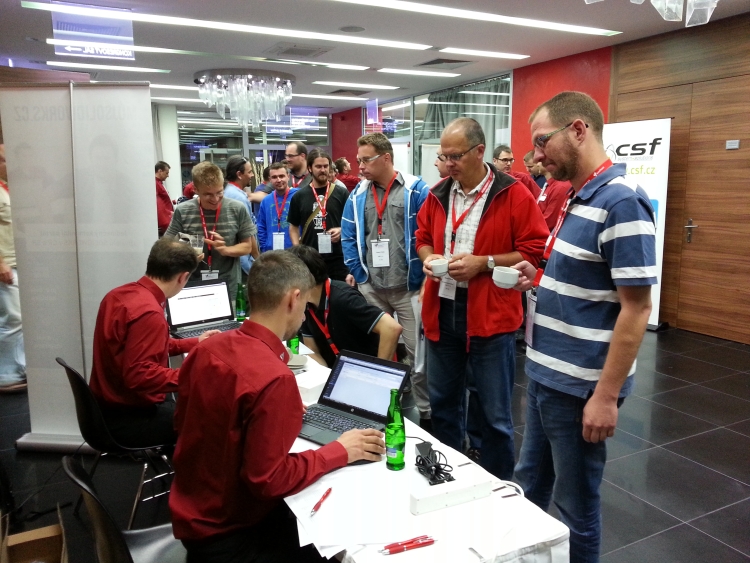 O registraci na web Mujsolidworks.cz byl velký zájem. Foto: Miroslav Vyhnalík