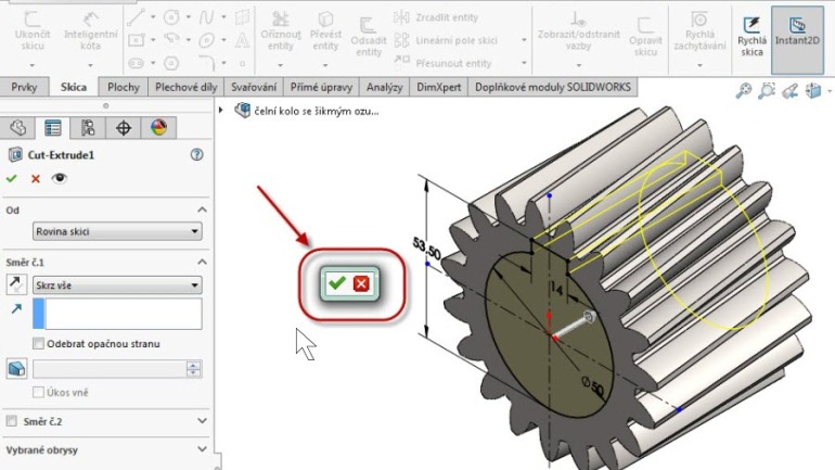 3-MujSolidWorks-potvrzovaci-tlacitko-klavesove-zkratky