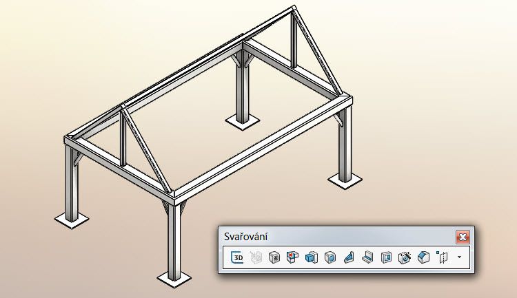 11-SolidWorks-svarovani-weldments-modelovani-konstrukce