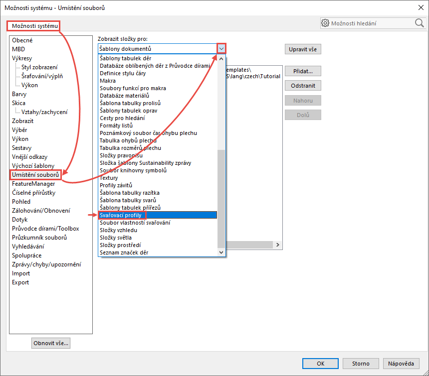 1-SolidWorks-svarovaci-profily-weldemnts-profiles-jak-vytvorit-vlastni-profil