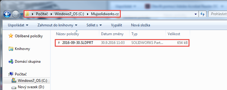1-MujSolidWorks-retezove-kolo-postup-navod-tvorba-vykresu-SolidWorks