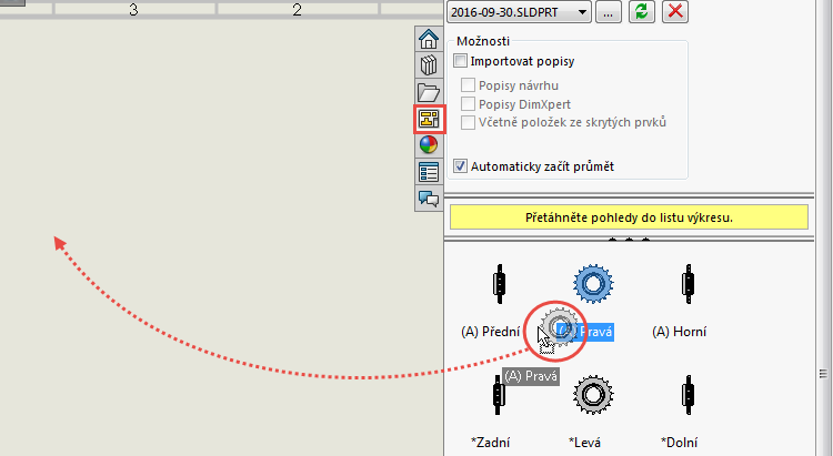 5-MujSolidWorks-retezove-kolo-postup-navod-tvorba-vykresu-SolidWorks