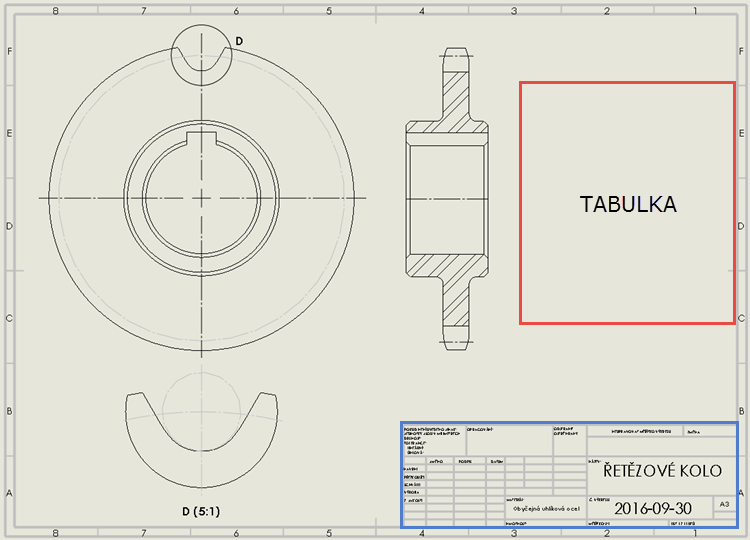 52-MujSolidWorks-retezove-kolo-postup-navod-tvorba-vykresu-SolidWorks