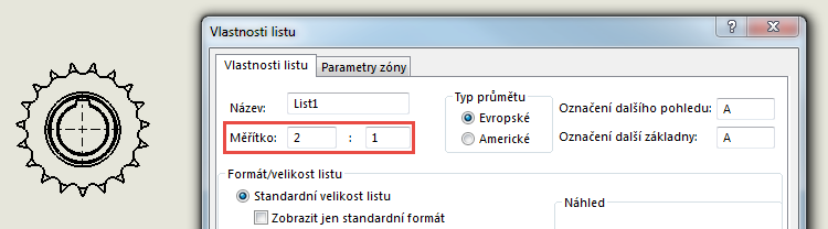 7-MujSolidWorks-retezove-kolo-postup-navod-tvorba-vykresu-SolidWorks