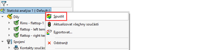3-solidworks-simulace-zobrazeni-vysledku-v-kontextu-sestavy-Simulation