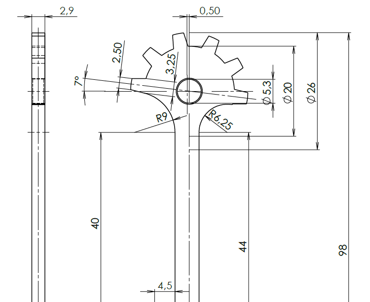 6-SolidWorks-postup-navod-vyvrtka-tutorial-zadani-vykres