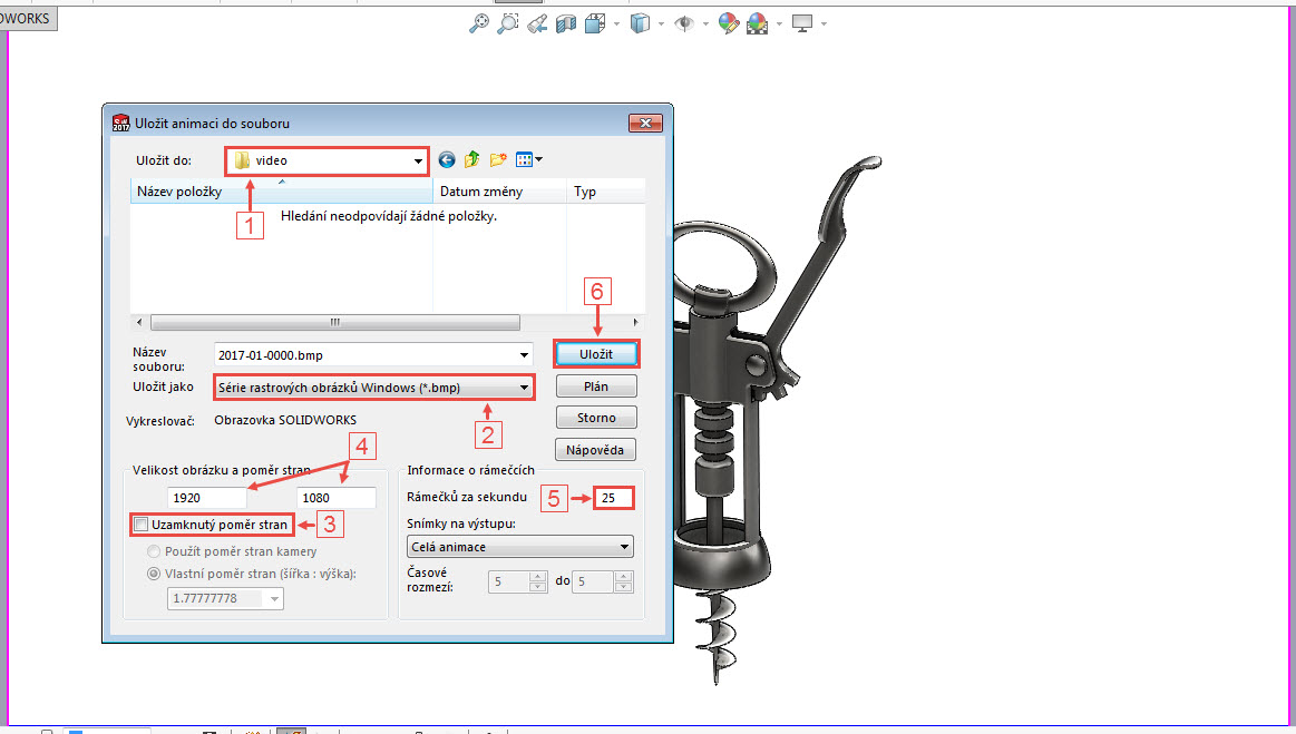 10-SolidWorks-animace-vyvrtka-animovany-pohyb-postup-navod-tutorial