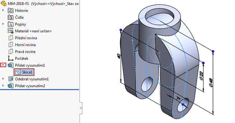 43-SolidWorks-World-2018-Model-Mania-postup-tutorial-navod