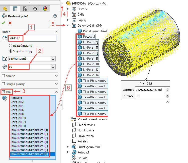 27-SolidWorks-prace-s-tely-postup-navod-tutorial