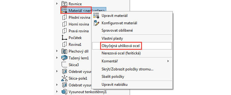 64-SolidWorks-postup-navod-modelani-vetrak-plechove-dily-skrin