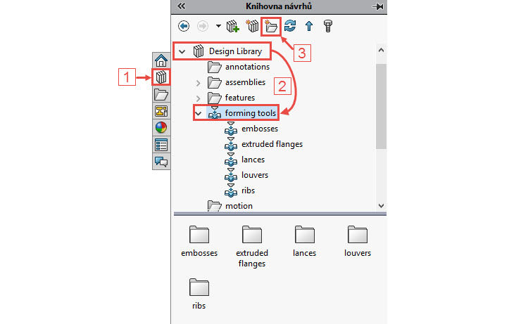 100-SolidWorks-postup-navod-modelani-vetrak-plechove-dily-vyztuha-skrine