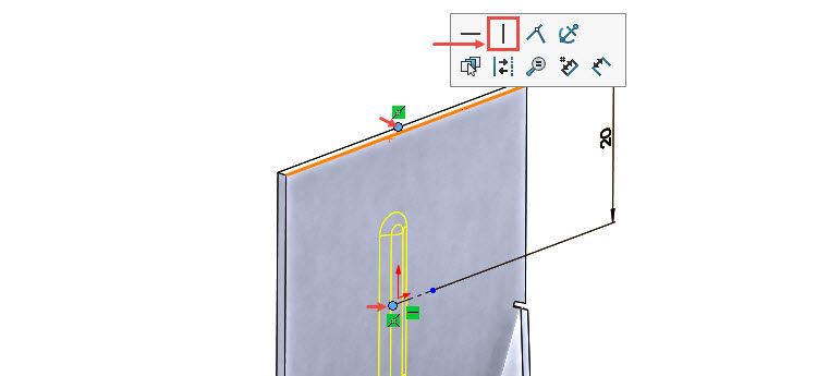 105-SolidWorks-postup-navod-modelani-vetrak-plechove-dily-vyztuha-skrine