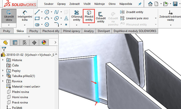 81-SolidWorks-postup-navod-modelani-vetrak-plechove-dily-vyztuha-skrine