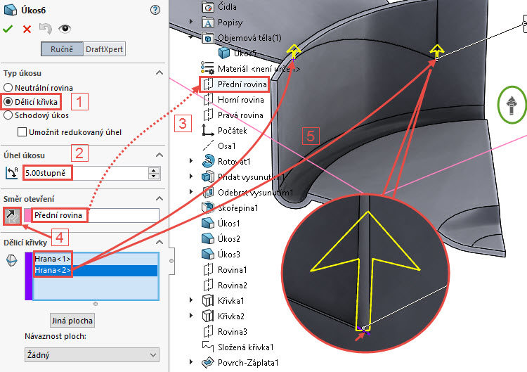 119-SolidWorks-postup-navod-modelani-vetrak-plechove-dily-lopatkove-kolo