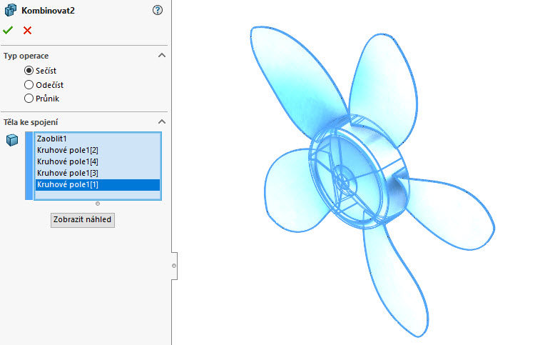 125-SolidWorks-postup-navod-modelani-vetrak-plechove-dily-lopatkove-kolo