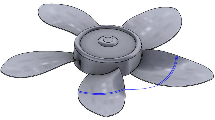 158-SolidWorks-postup-navod-modelani-vetrak-plechove-dily-lopatkove-kolo
