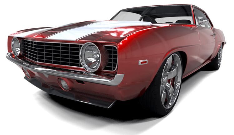 1-SOLIDWORKS-Visualize-Standard-Professional-renderer-cloud-library-camaro (2)