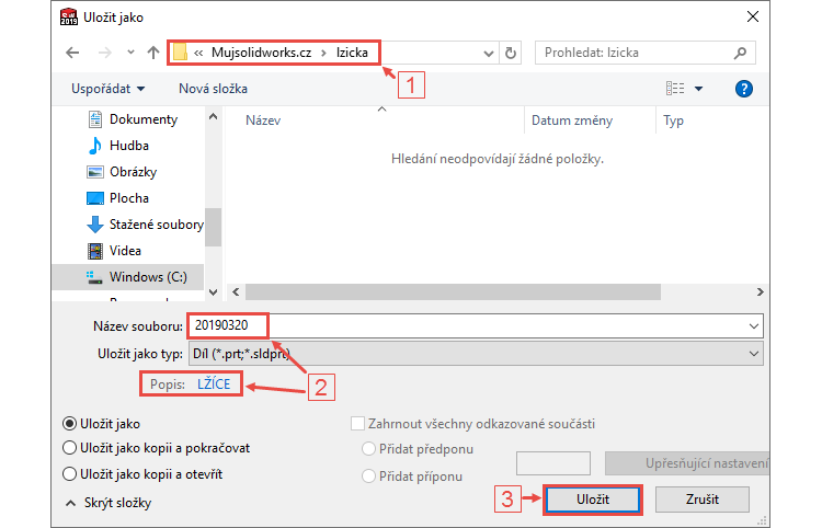 1-SOLIDWORKS-postup-tutorial-navod-spoon-lzice