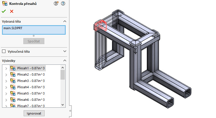 10-MujSolidWorks-SOLIDWORKS-detekce-kolizi-vicetelovy-dil