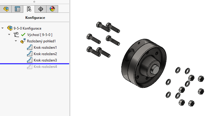 14-MujSolidWorks-sestavy-SOLIDWORKS-2019-rozlozene-pohledy