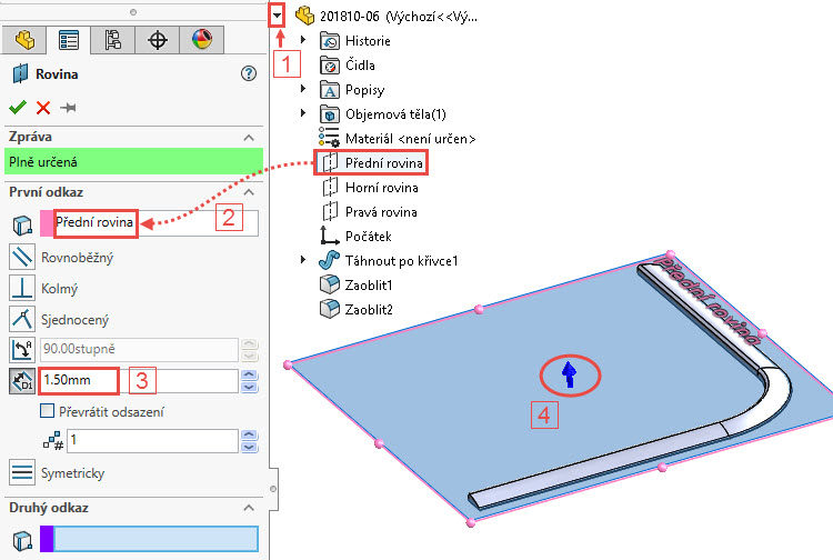 35-Mujsolidworks-dratena-sit-predni-vetrak-postup-navod-tutorial