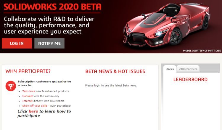 2-SOLIDWORKS-2020-Beta-live-update
