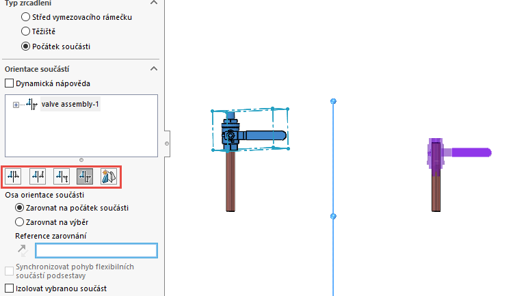 11-SOLIDWORKS-2020-sestavy-zrcadleni-nove-moznosti