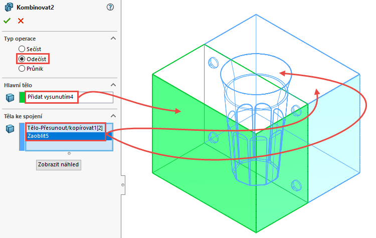 112-SOLIDWORKS-mold-forma-formovani-postup-modelovani-sklenice