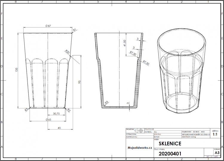 52-SOLIDWORKS-mold-forma-formovani-postup-modelovani-sklenice