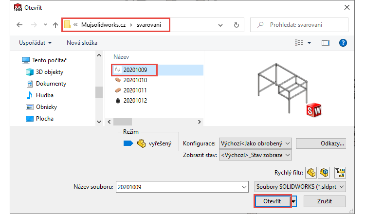 201-welding-svarovani-SolidWorks-postup-tutorial-navod-zaciname-ucime-se