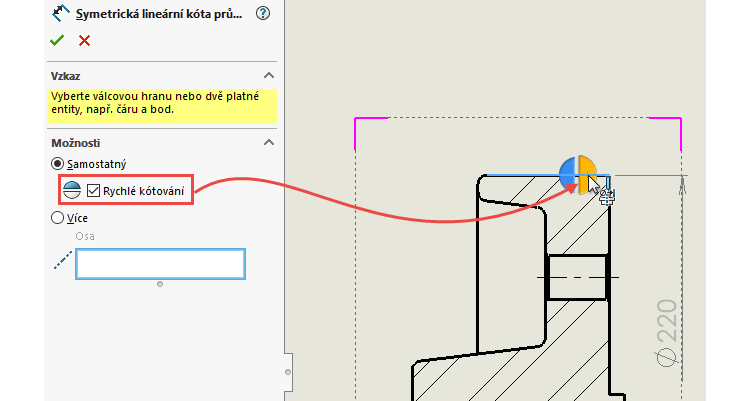 5-SolidWorks-2022-novinky-whats-new-vykresy-symetricke-koty