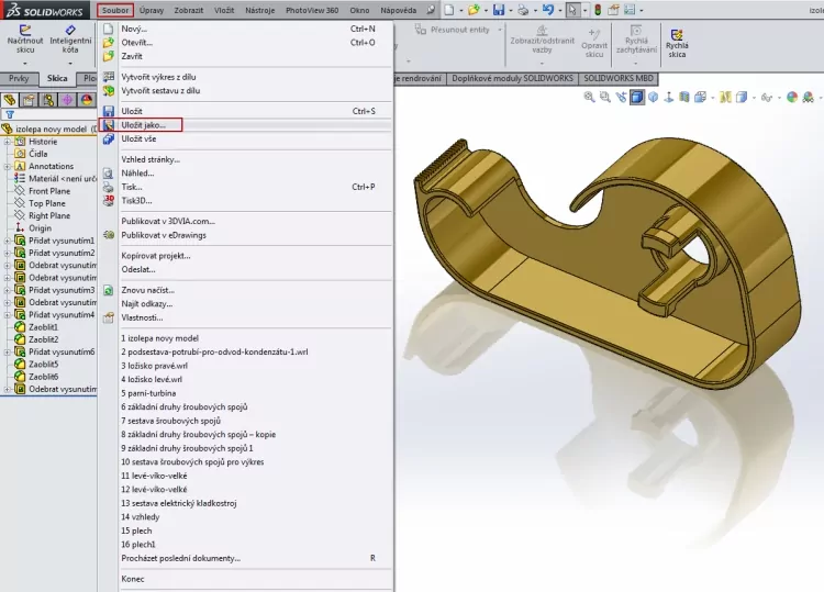 1-SolidWorks-3D-tisk-postup-nastaveni-tutorial-3D-print