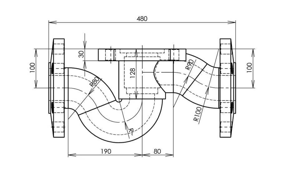 67-model-potrubi-SolidWorks-tutorial-navod-postup-vykres