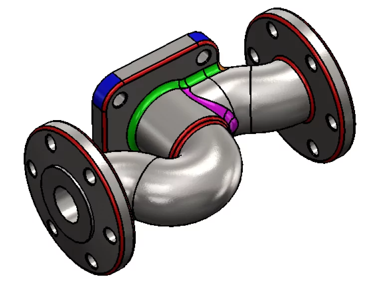 72-model-potrubi-SolidWorks-tutorial-navod-postup-vykres