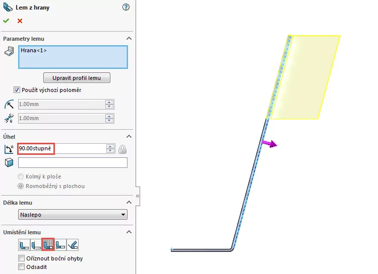 16-Mujsolidworks-SolidWorks-plechove-dil-plech-cviceni-postup-navod-tutorial