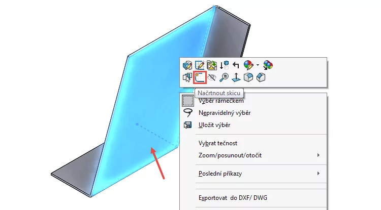 17-Mujsolidworks-SolidWorks-plechove-dil-plech-cviceni-postup-navod-tutorial