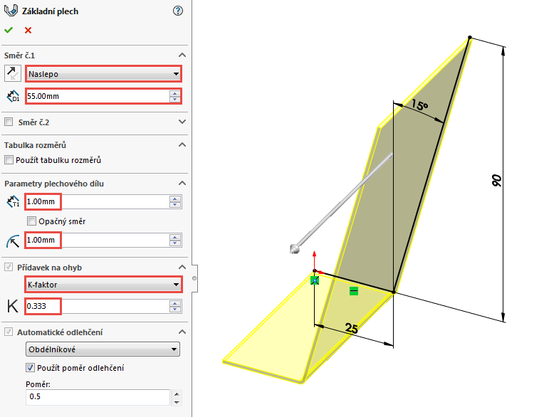 6-Mujsolidworks-SolidWorks-plechove-dil-plech-cviceni-postup-navod-tutorial