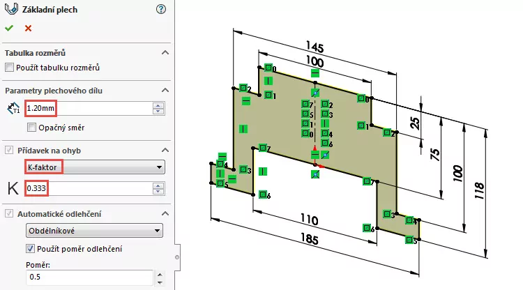 12-SolidWorks-plechove-dily-cviceni-ohyb-ze-skici-priklad-cviceni-12.3-konstrukce-postup-navod-tutorial-krok-za-krokem