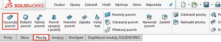15-SolidWorks-prace-s-plochami-14-1-priklad-postup-reseni-modelovani-ploch-zaklady