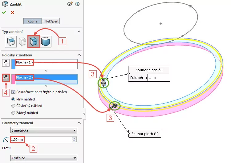 29-SolidWorks-prace-s-plochami-14-1-priklad-postup-reseni-modelovani-ploch-zaklady