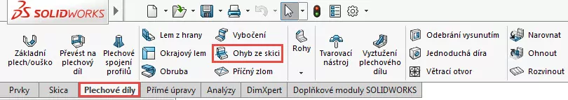 33-SolidWorks-plechove-dily-cviceni-ohyb-ze-skici-priklad-cviceni-12.3-konstrukce-postup-navod-tutorial-krok-za-krokem
