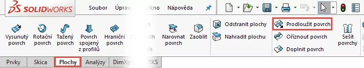 33-SolidWorks-prace-s-plochami-14-1-priklad-postup-reseni-modelovani-ploch-zaklady