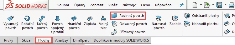 35-SolidWorks-prace-s-plochami-14-1-priklad-postup-reseni-modelovani-ploch-zaklady