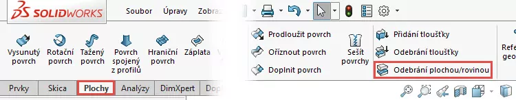 63.0-SolidWorks-prace-s-plochami-14-1-priklad-postup-reseni-modelovani-ploch-zaklady