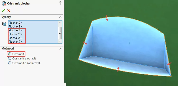 68-SolidWorks-prace-s-plochami-14-1-priklad-postup-reseni-modelovani-ploch-zaklady